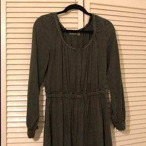 Dark Khaki Green Dress by Holding Horses